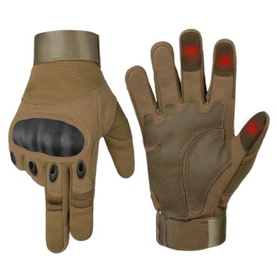 Utility Gloves for Men, Motorc - Touch Screen Gloves recension och pris