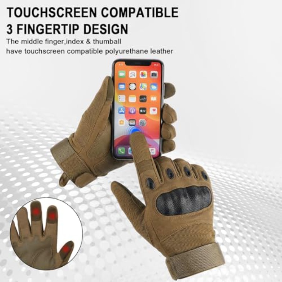 Utility Gloves for Men, Motorc - Touch Screen Gloves recension och pris