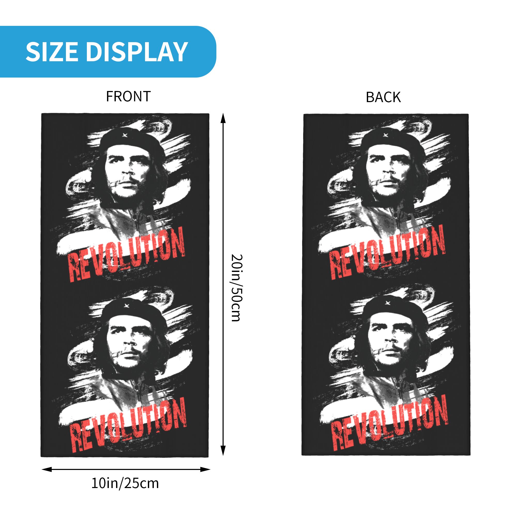 Custom Che Guevara Revolution  - Neck Gaiter Fleece recension och pris