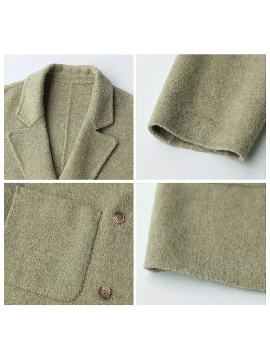 CHIC VEN Women's Woolen Coats  - Wool Coat Peacoat recension och pris