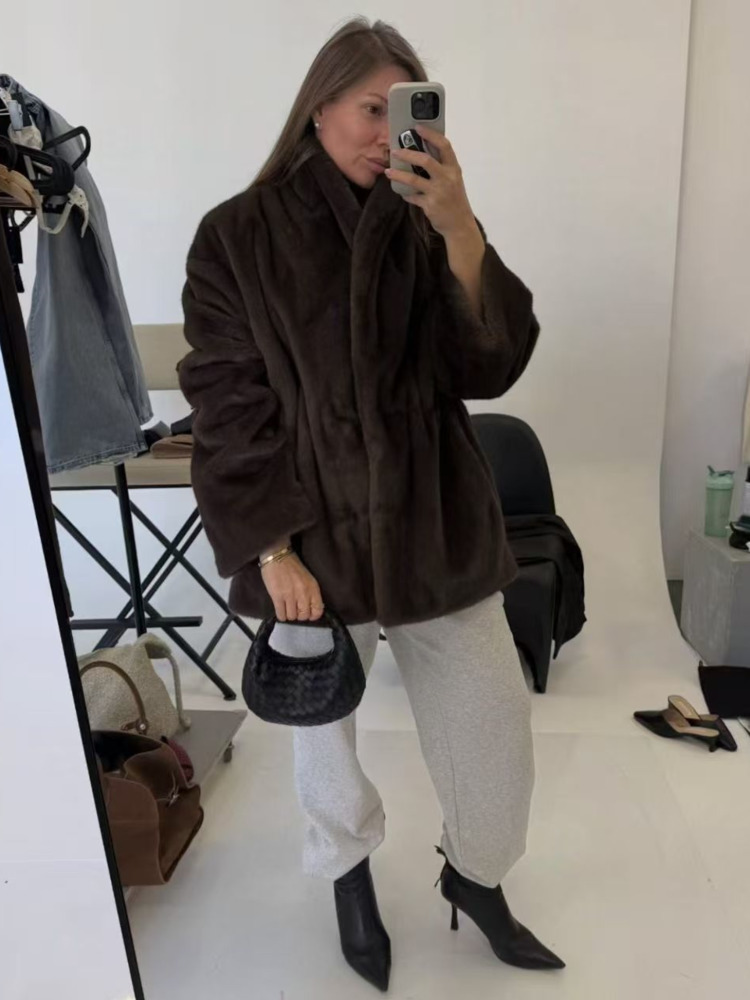 DFDG Women’s 2025 Autumn Winte - Wool Coat Peacoat recension och pris