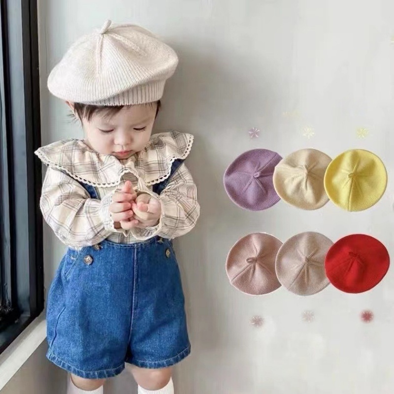 New Arrival Knitted Baby Beret - Knit Beanie Hat Warm recension och pris