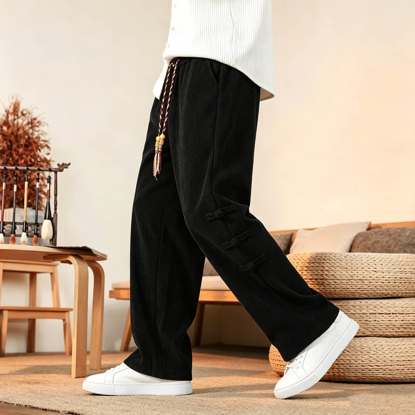 Pants Men Brand New Autumn War - Corduroy Pant Warm recension och pris