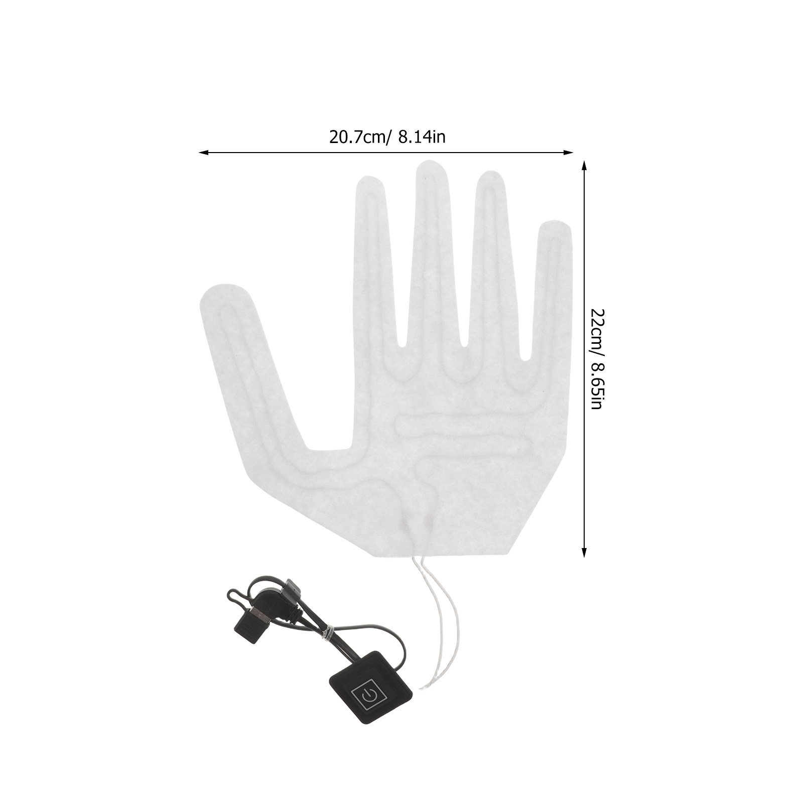 2Pcs Full Finger Electric Heat - Hand Warmer Electric recension och pris