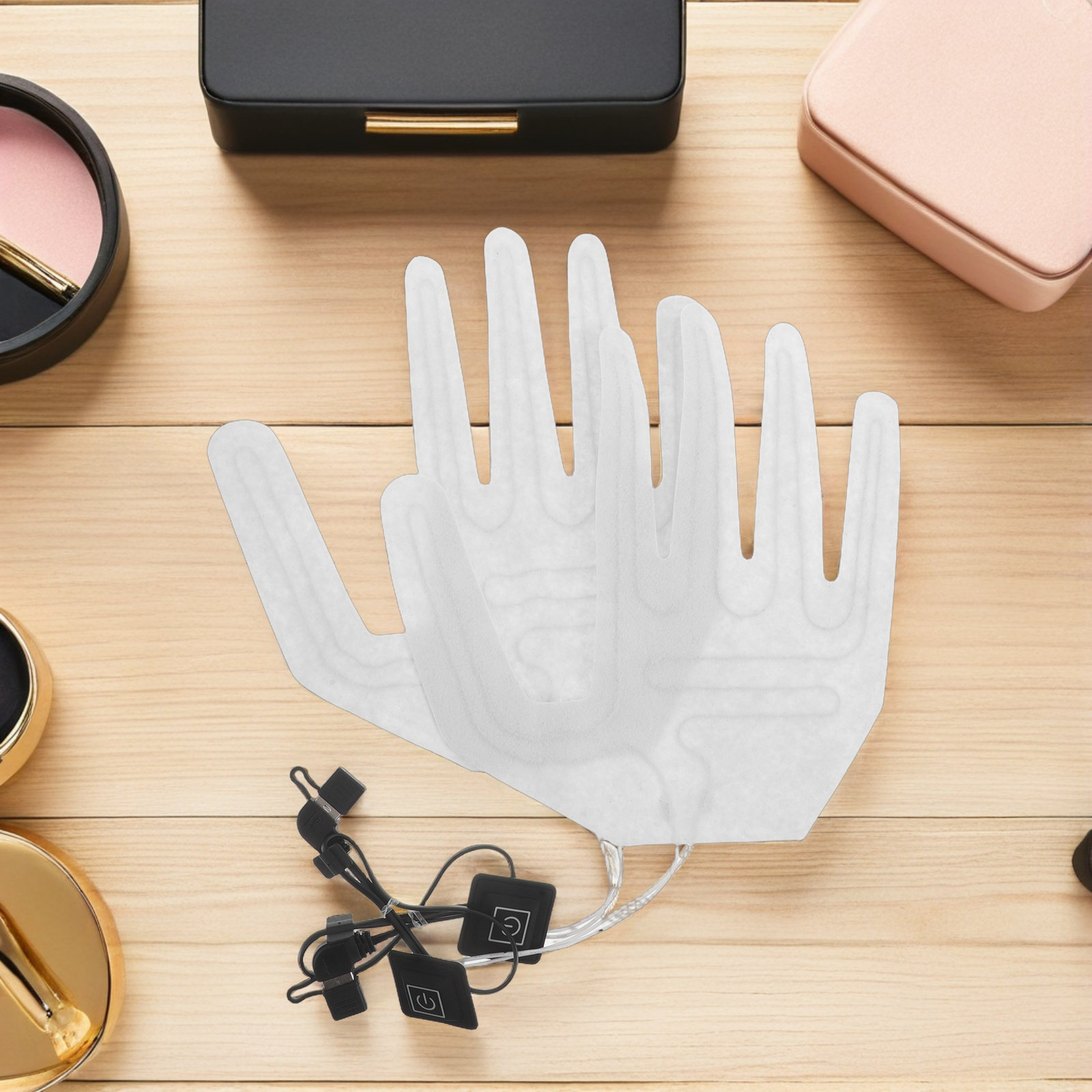 2Pcs Full Finger Electric Heat - Hand Warmer Electric recension och pris